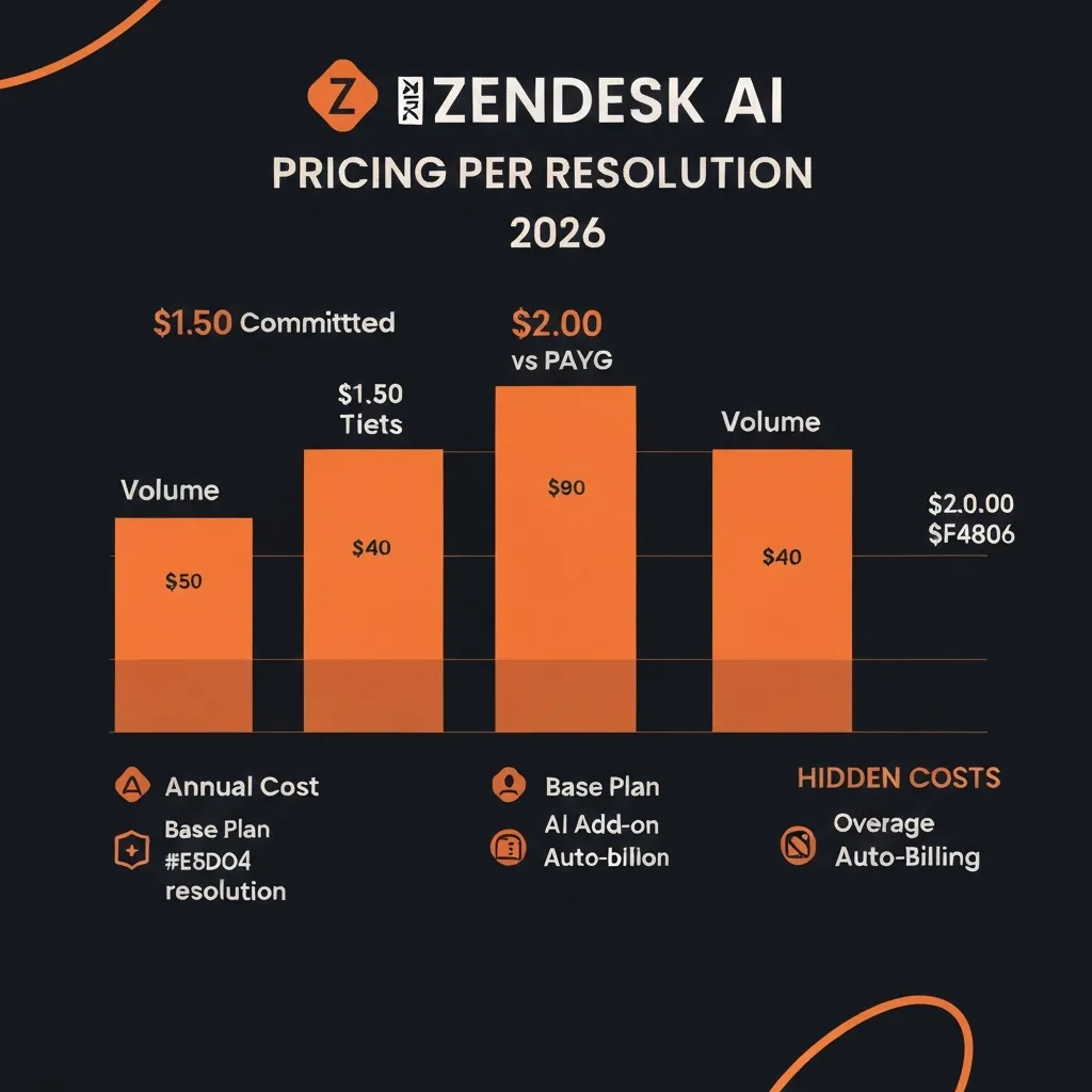 Zendesk AI Pricing Per Resolution: The Hidden Math Behind $1.50 (2026 Analysis)